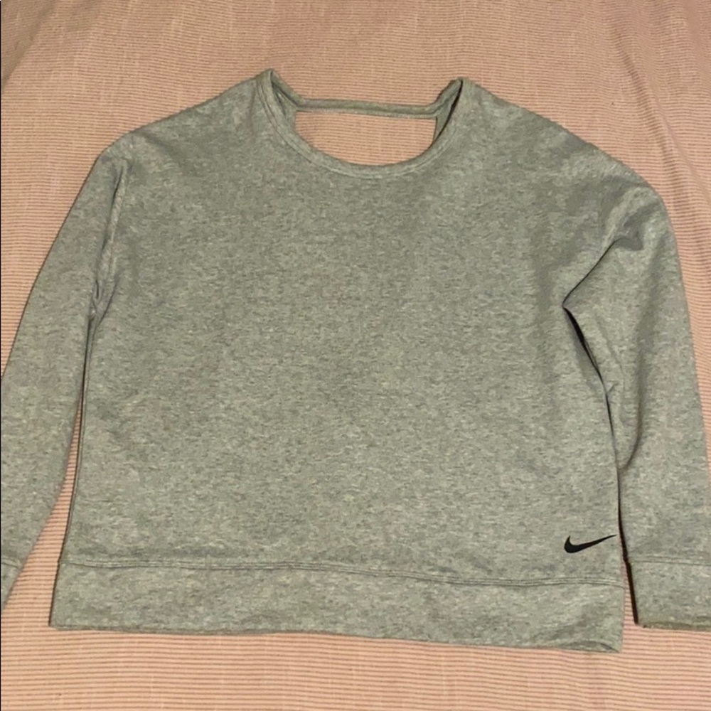 Women’s medium grey Nike dri fit crew neck